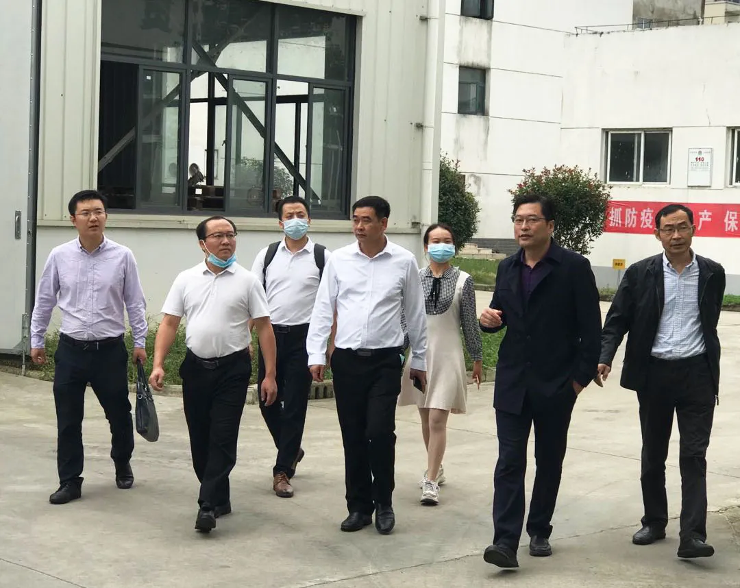 深圳華美板材有限公司領導蒞臨迪賽環(huán)保參觀考察